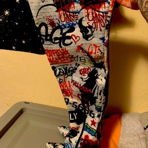 Dolls Kills  Graffiti heels .